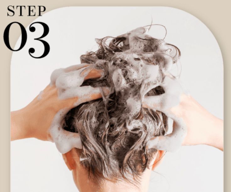 b.ris veilモイストカラーシャンプー使用画像