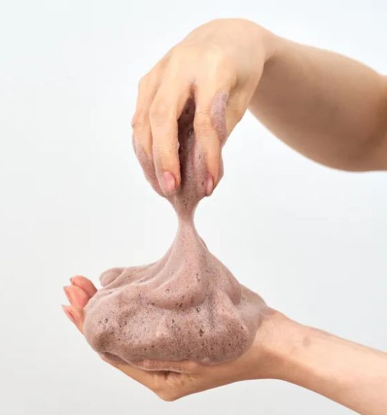 b.ris veilモイストカラーシャンプー使用画像