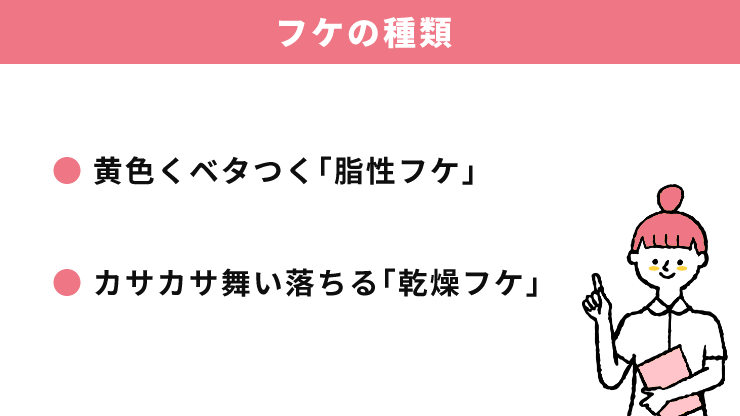 フケの種類紹介
