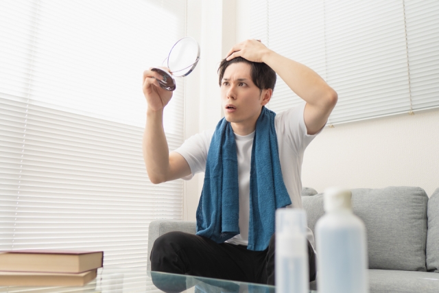 ニキビを気にする人