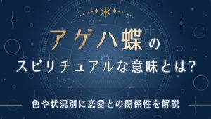 アゲハ蝶のスピリチュアルな意味とは-アイキャッチ