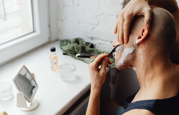 facial hair removal-pain