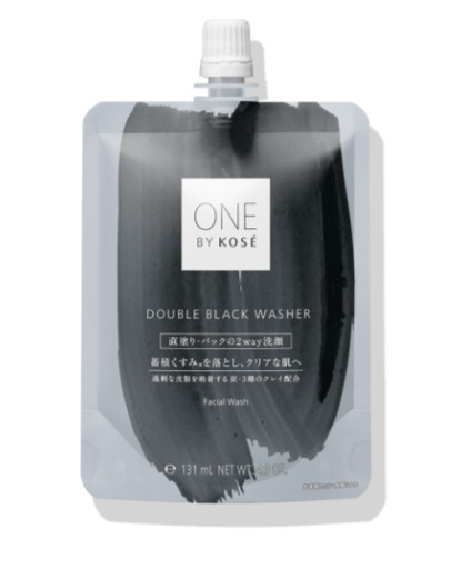 ONE BY KOSE ダブル ブラック ウォッシャー
